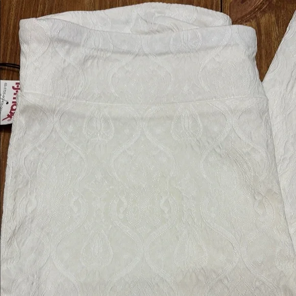 Jules & Leopold White Cropped Pants Ankle Length - Picture 5 of 5